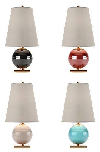 Table Lamp Metal Table Lamp Simple Table Lamp Lute 3d model