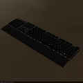 Mechanical Gaming Keyboard With RGB Backlit Full Size Layout And Ergonomic Wrist Rest