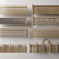 Various Fence Designs With Spiked Tops Mesh Panels Bamboo Styles And Gate Details