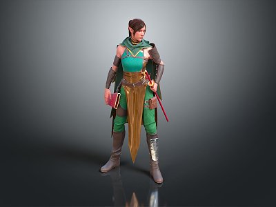 female warrior female warrior female soldier female guard female assassin female killer ancient female warrior ancient female soldier 3d model