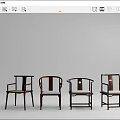 Classic Wooden Armchairs With Various Traditional Backrest And Armrest Designs Showcasing Elegant Craftsmanship