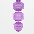 Modern Multi Tiered Pendant Light with Circular Shades and Sleek Design