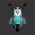 Motorcycle Two Wheels Motorcycle Pedal Motorcycle Off-road Motorcycle 3d model