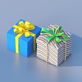 Gift Box Gift Box Packaging Box 3d model