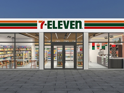 Convenience Store Door Head Convenience Store 711 Convenience Store Convenience Store Shelf Cashier Equipment Shelf model