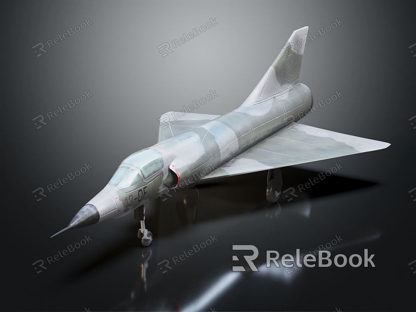 Modern Fighter Stealth Aircraft Stealth Bomber model