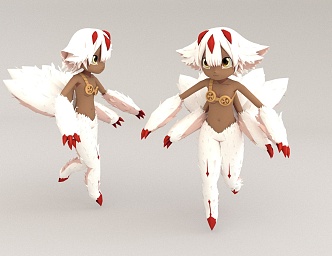 Anime Character Elf 3d model