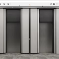 Modern Elevator 3d model