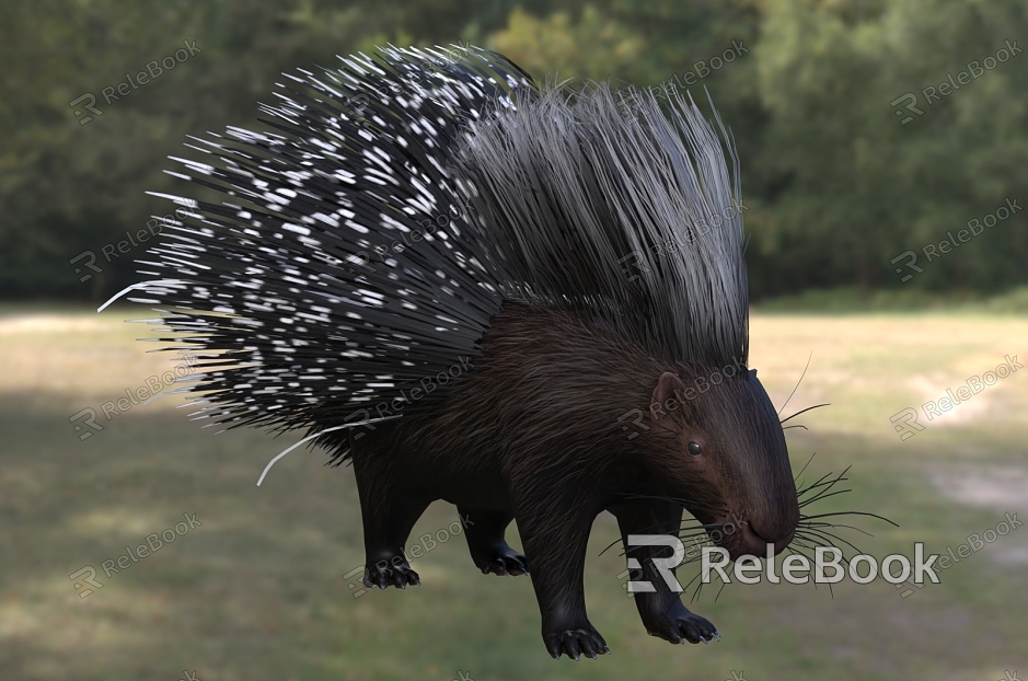 Cape Porcupine South African Porcupine Animal model