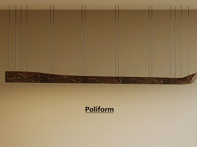 Quiet Wind Chandelier 3d model