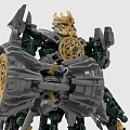 LEGO toy building blocks mechanical warrior mech warrior battle robot 3d model