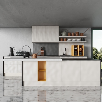 Modern Kitchen 3d model