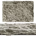 Plush Soft Gray Textured Square Rug For Modern Living Room Home Decor
