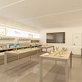 Mobile phone store 3d model