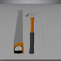 Essential Hand Tools Set With Saw Hammer And Wrench For DIY Projects