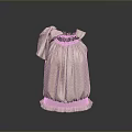 Beige Clothing Top With Bow Detail Ruched Design And Ruffle Hem