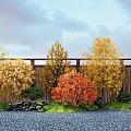 Landscape Tree Big Tree Pu Tree Big Arbor Garden Tree 3d model