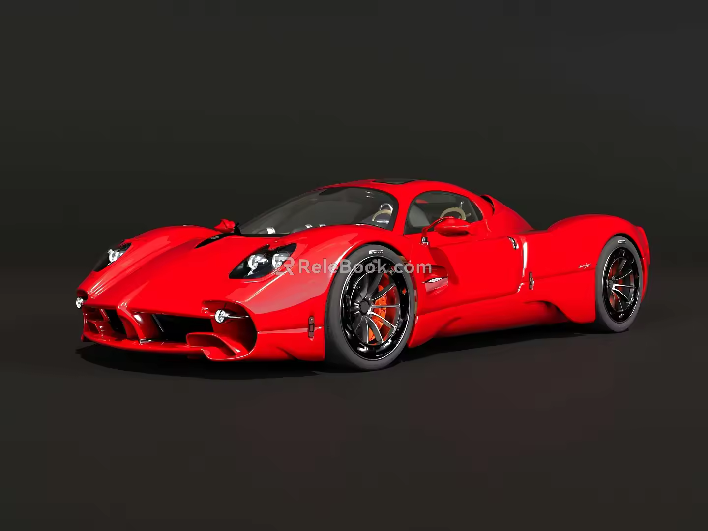 Pagani Super Run Utopia 3d model