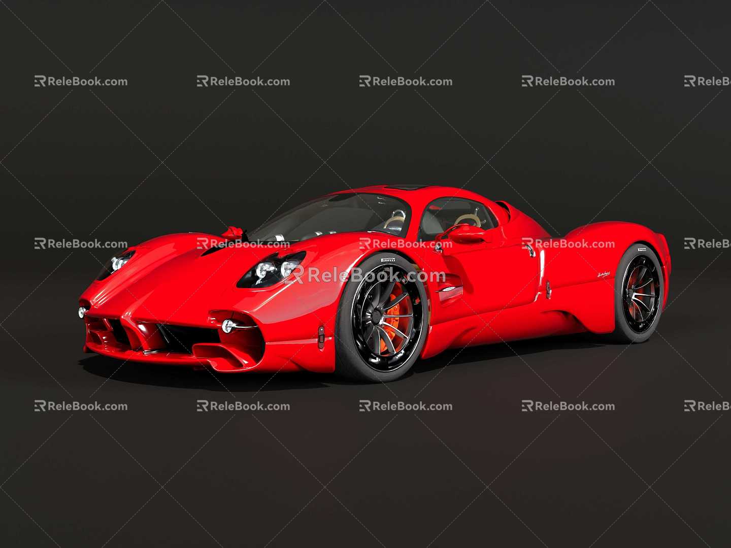 Pagani Super Run Utopia 3d model