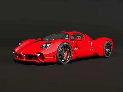 Pagani Super Run Utopia 3d model