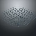 Iron frame large iron frame iron frame house factory industrial iron frame iron ladder rigid ladder work frame rigid scaffold 3d model