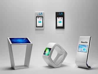 Modern all-in-one terminal all-in-one machine 3d model