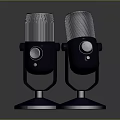 Microphone Amplifier Capacitor Microphone High-end Microphone Wheat Desktop Microphone Broadcasting Microphone 3d model