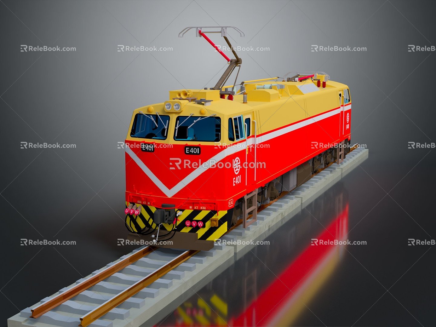 vintage train steam train train carriage locomotive head 3d model