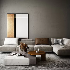 Furniture jewelry combination sofa 3d model