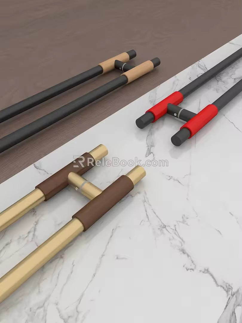 Modern Handle 3d model