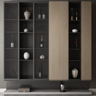 furniture decoration cabinet 3d model