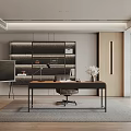 Modern study 3d model