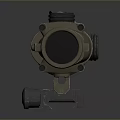Infrared Steiner Laser Pistol Light Source Firearm Sight Firearm Device 3d model