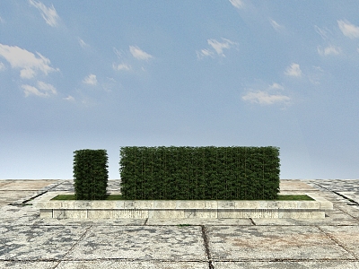 Modern Bamboo Landscape Bamboo Plants 3d model