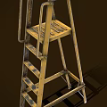 Ladder Stairs 3d model