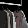 clothes sweatshirt nike supreme shirt 3d model