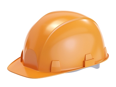 Construction site safety helmet model