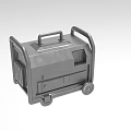 Portable Industrial Equipment With Wheels And Handle Design For Industrial Applications