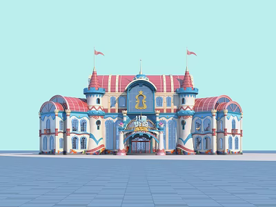 Children's Neverland 3D Model 3d model