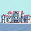 Children's Neverland 3D Model 3d model