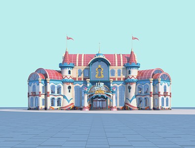 Children's Neverland 3D Model 3d model