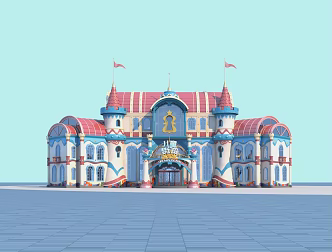 Children's Neverland 3D Model 3d model