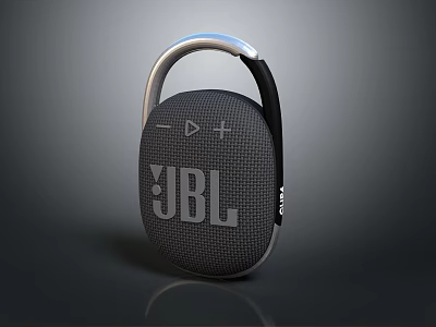 JBL Portable Wireless Speaker with Built in Control Buttons and Mesh Surface Hook Design 3d model