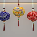 New Year Lantern Red Lantern Lantern Lantern 3d model