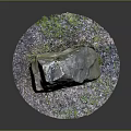 Rock Block Rock Block Rock Specimen Boulder Big Stone Block Rock Stratum Rock Stratum Rock Stratum Rock 3d model