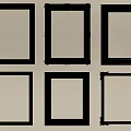 Golden Picture Frames With Various Ornate Designs For Home Decor