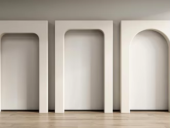 Door cover door arch pass arch arch French arch 3d model