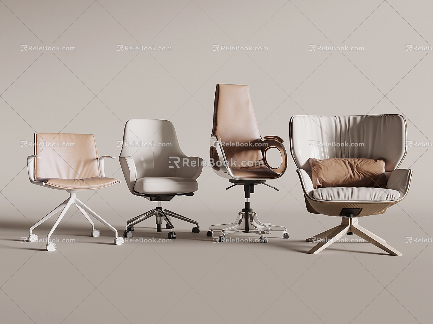 Modern Office Chair Computer Chair Rotating Chair Boss Chair Staff Chair Chair model