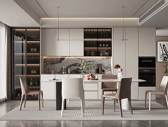 Home Restaurant 3d model