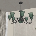 American chandelier 3d model